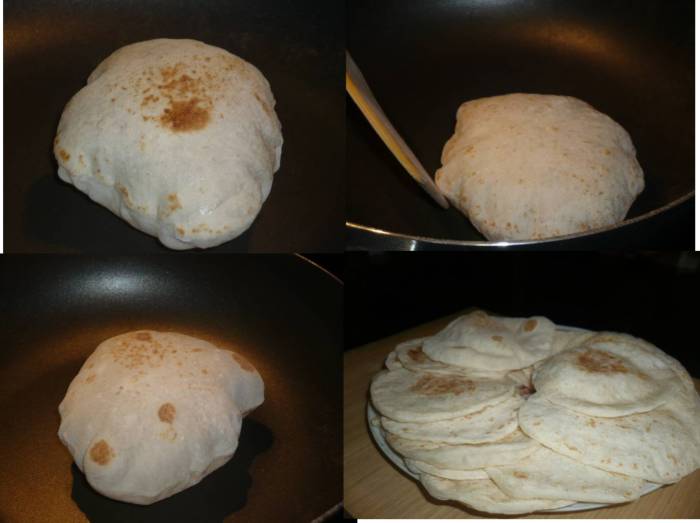 Roti or pita bread The Fresh Loaf